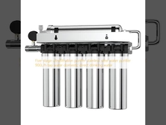 Five-stage ultrafiltration purifier stainless steel water purifier 900L/h tap water domestic direct drinking water